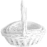 ΚΑΛΑΘΙ ΜΠΑΜΠΟΥ ΜΕ ΛΑΒΗ ΣΕΤ3 /45Χ38Χ36-39X28Χ33-33X22X28ΕΚ /ΛΕΥΚΟ